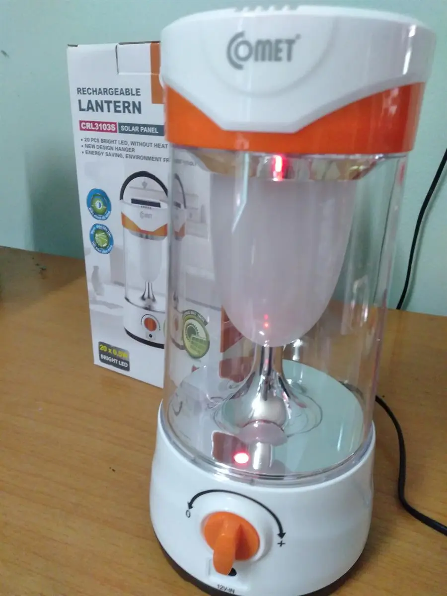 Khách hàng review Đèn sạc năng lượng mặt trời Comet CRL3103S 6