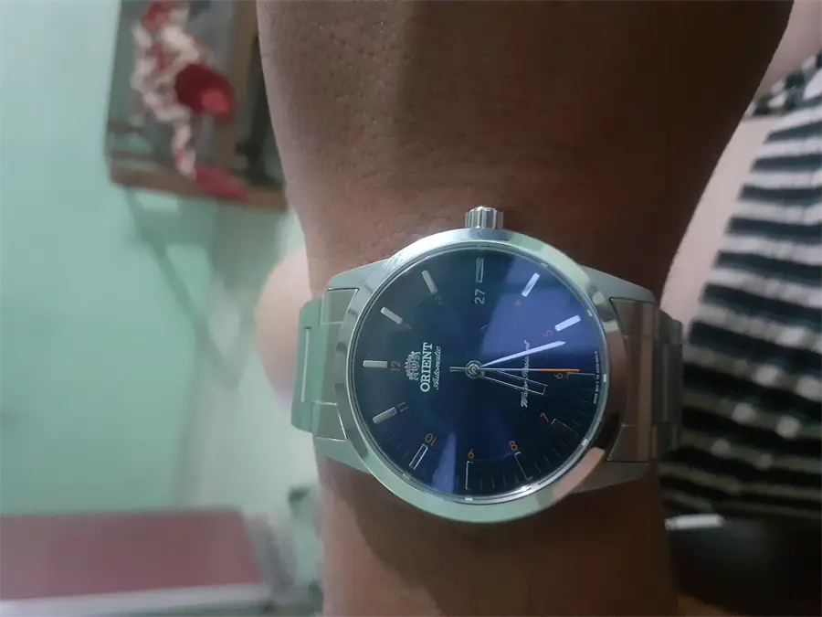 Khách hàng review Đồng hồ ORIENT 40 mm Nam FAC05002D0 4
