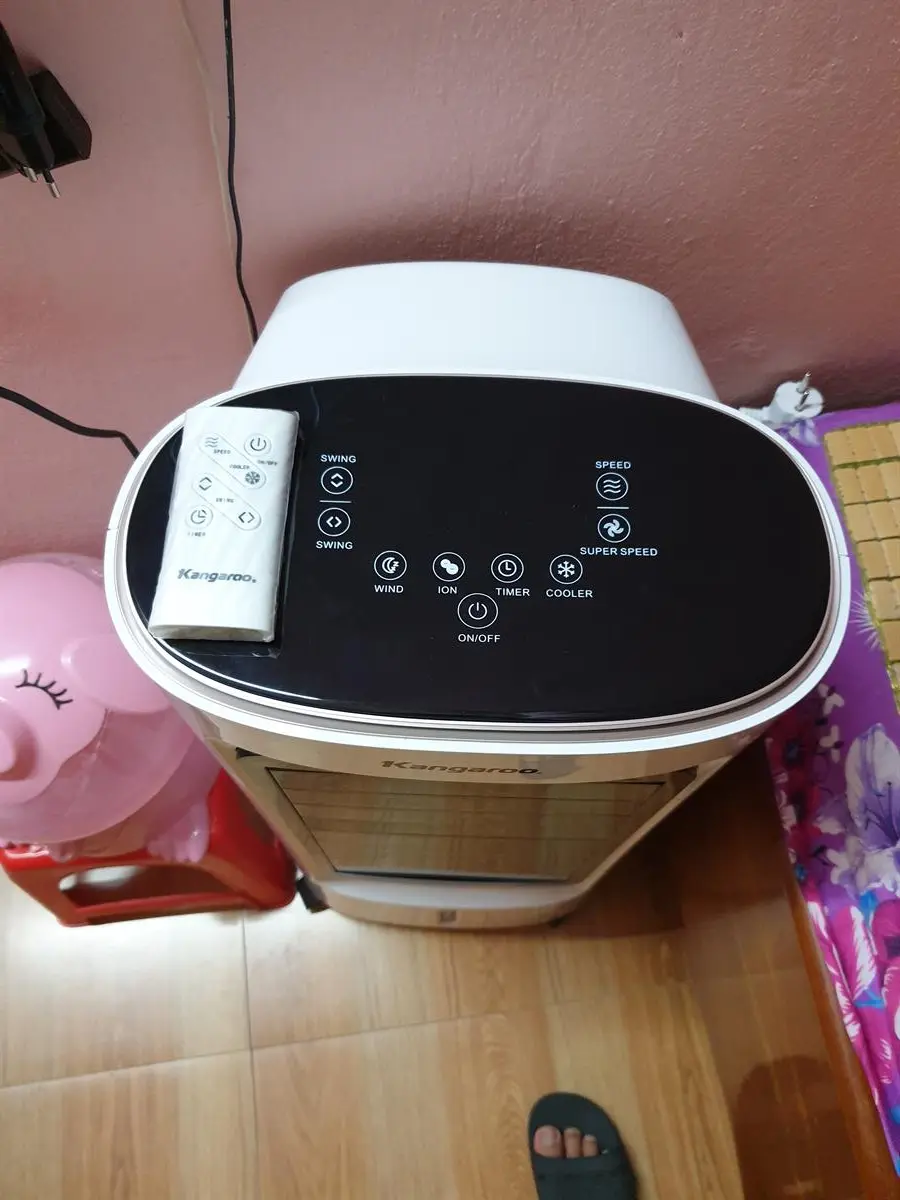 Khách hàng review Quạt điều hòa Kangaroo KG50F58 85W 2