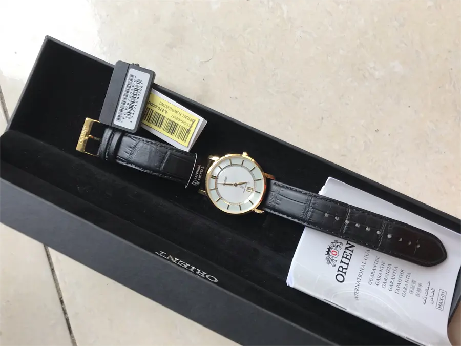 Khách hàng review Đồng hồ ORIENT 38 mm Nam FGW01002W0 8