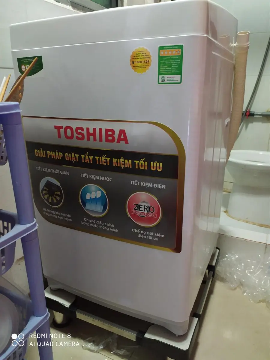 Khách hàng review Máy giặt Toshiba 7 kg AW-A800SV WB 16
