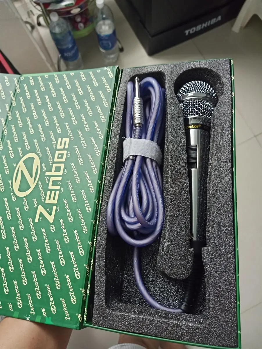 Khách hàng review Micro có dây Zenbos MZ-328 4