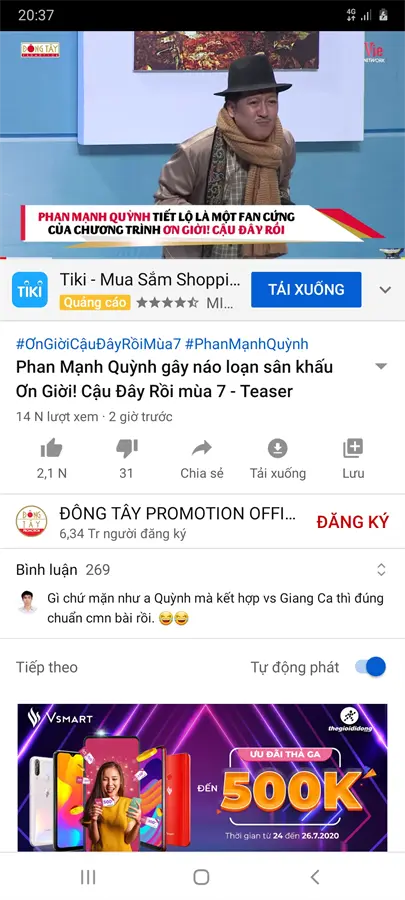 Khách hàng review Điện thoại Samsung Galaxy A31 18