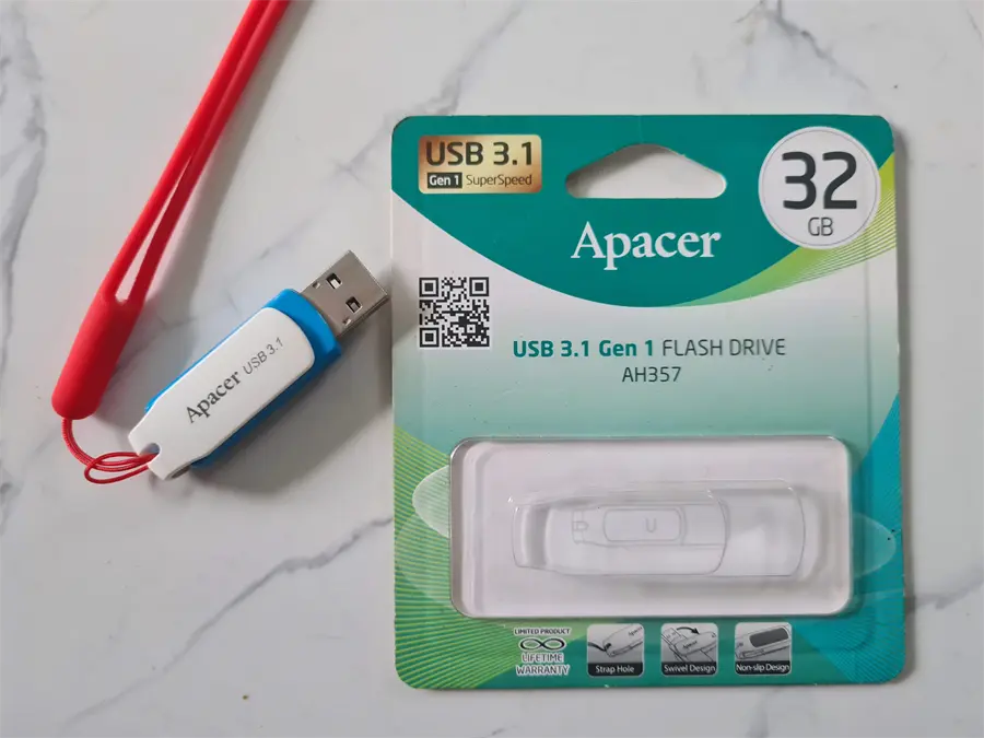 Khách hàng review USB 3.1 32GB Apacer AH357 2