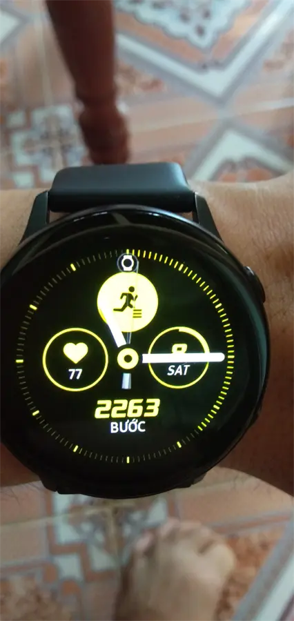Khách hàng review Đồng hồ thông minh Samsung Galaxy Watch Active R500 40mm 7