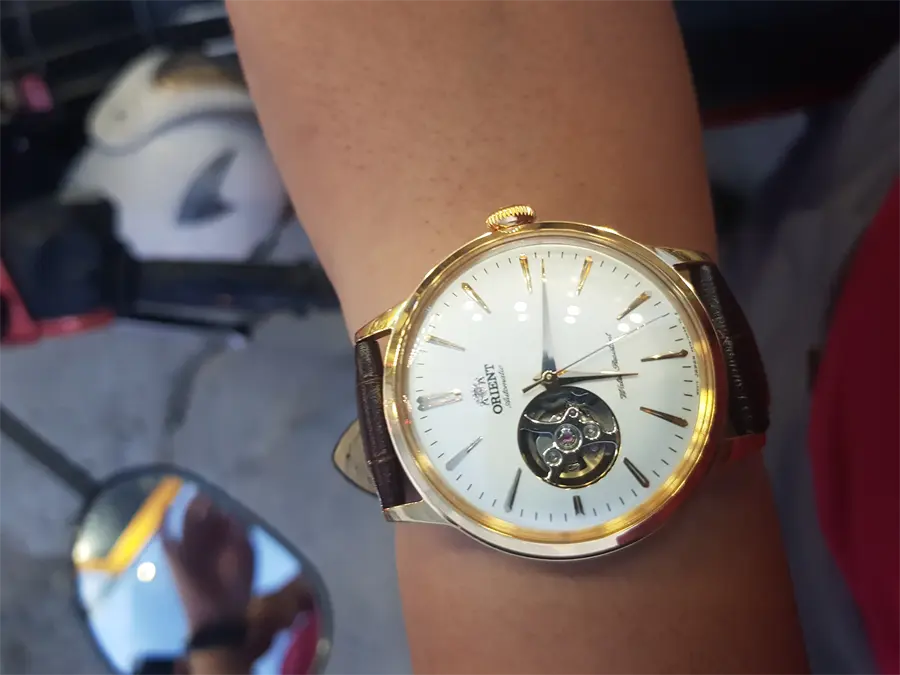 hách hàng review Đồng hồ ORIENT Bambino 40 mm Nam RA-AG0003S10B 6