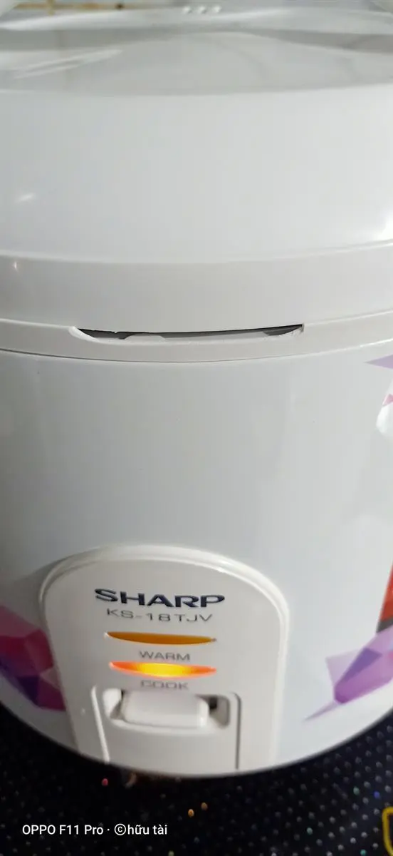 Khách hàng review Nồi cơm nắp gài Sharp 1.8 lít KS-18TJV 32