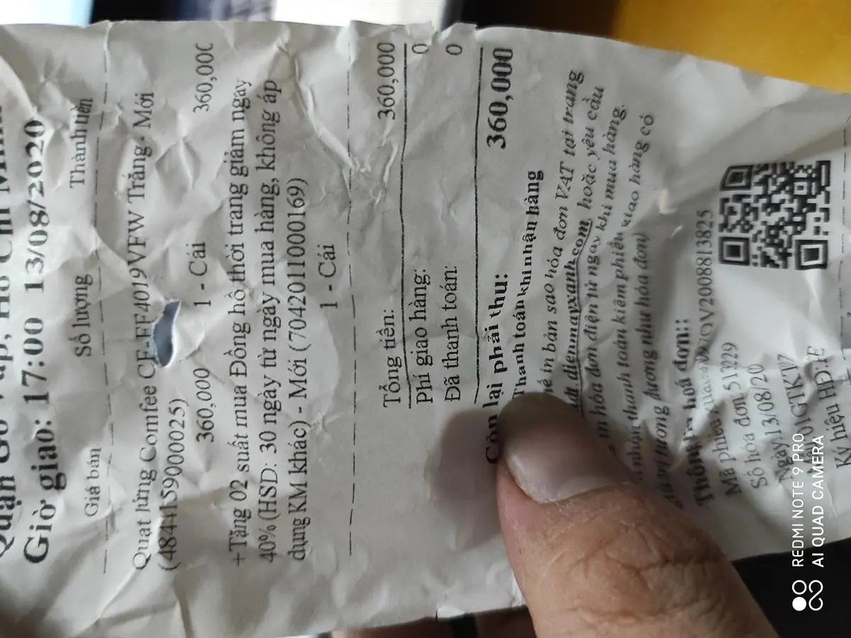 Khách hàng review Quạt lửng Comfee 3 cánh CF-FF4019VFW 40W 4
