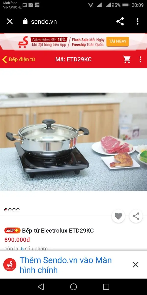 Khách hàng review Bếp từ Electrolux ETD29KC 8