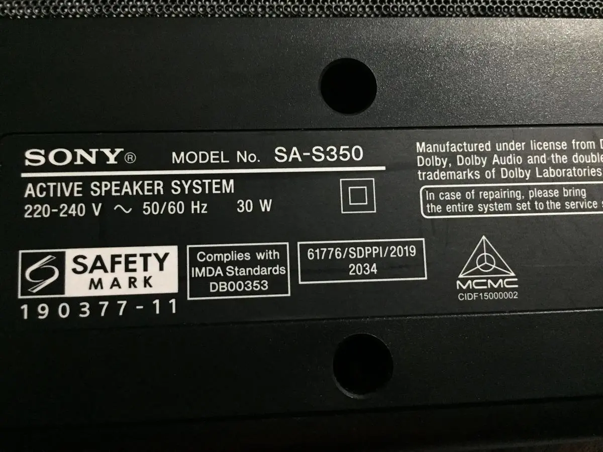 Khách hàng review Bộ loa thanh Sony HT-S350 320W 3