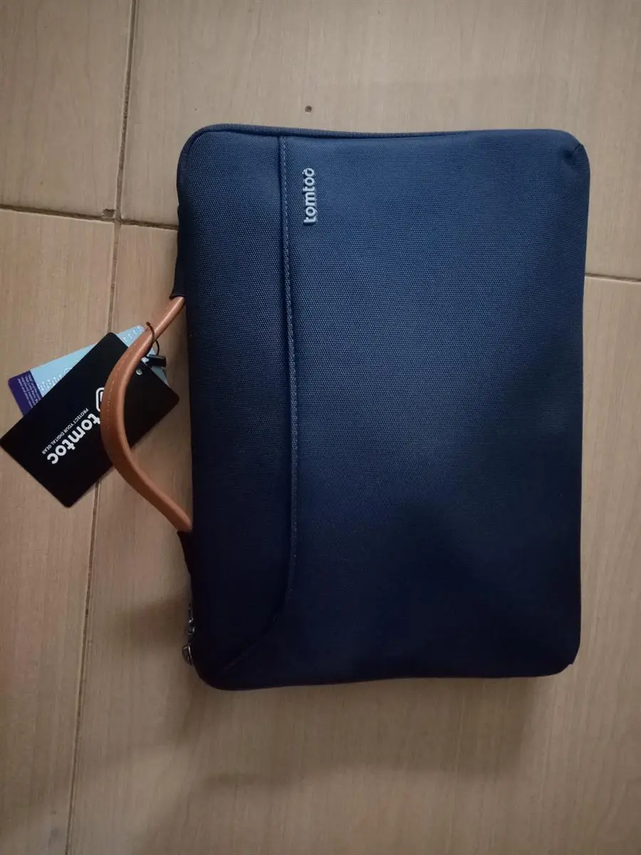 Khách hàng review Túi chống sốc Laptop 13 inch TOMTOC A22-C02B01 Xanh đậm 1