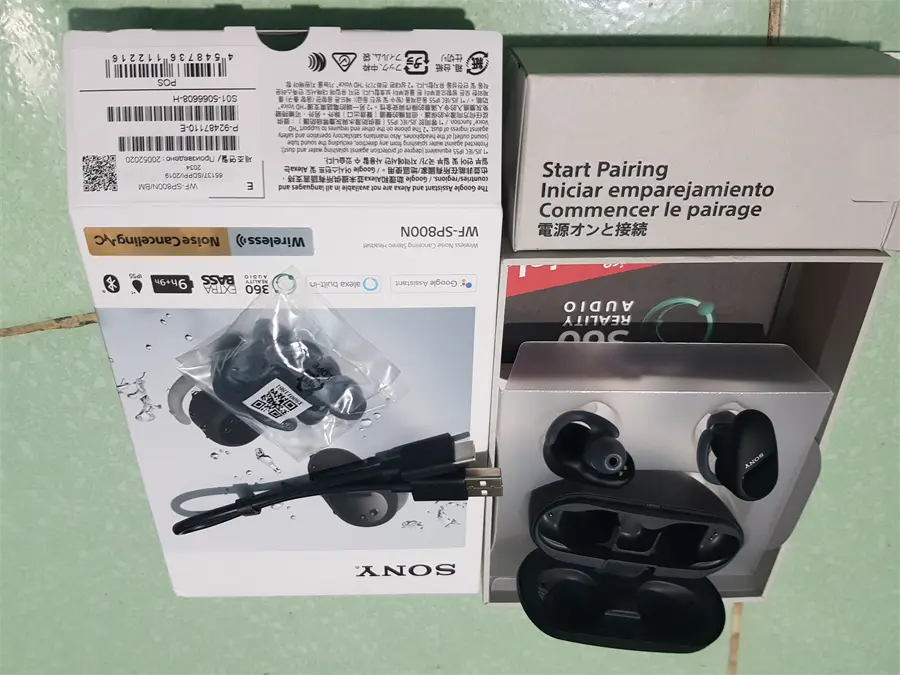Khách hàng review Tai nghe Bluetooth True Wireless Sony WF-SP800N 2