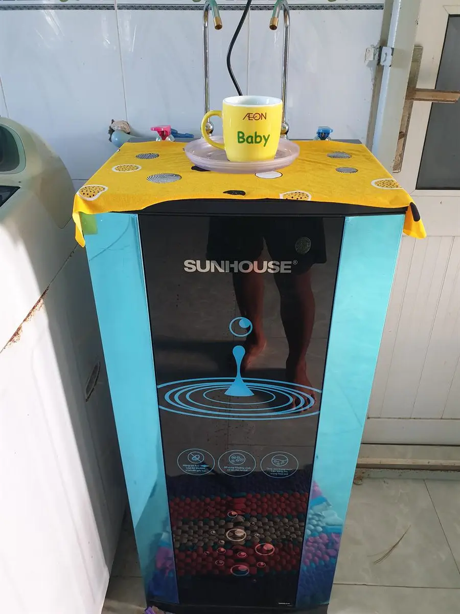 Khách hàng review Máy lọc nước RO nóng nguội lạnh Sunhouse SHR76210CK 10 lõi 35