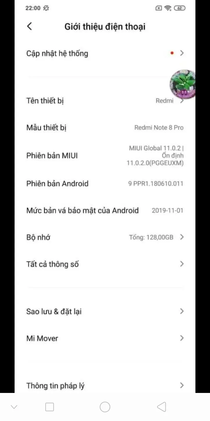 Khách hàng review Điện thoại Xiaomi Redmi Note 8 Pro (6GB/128GB) 3