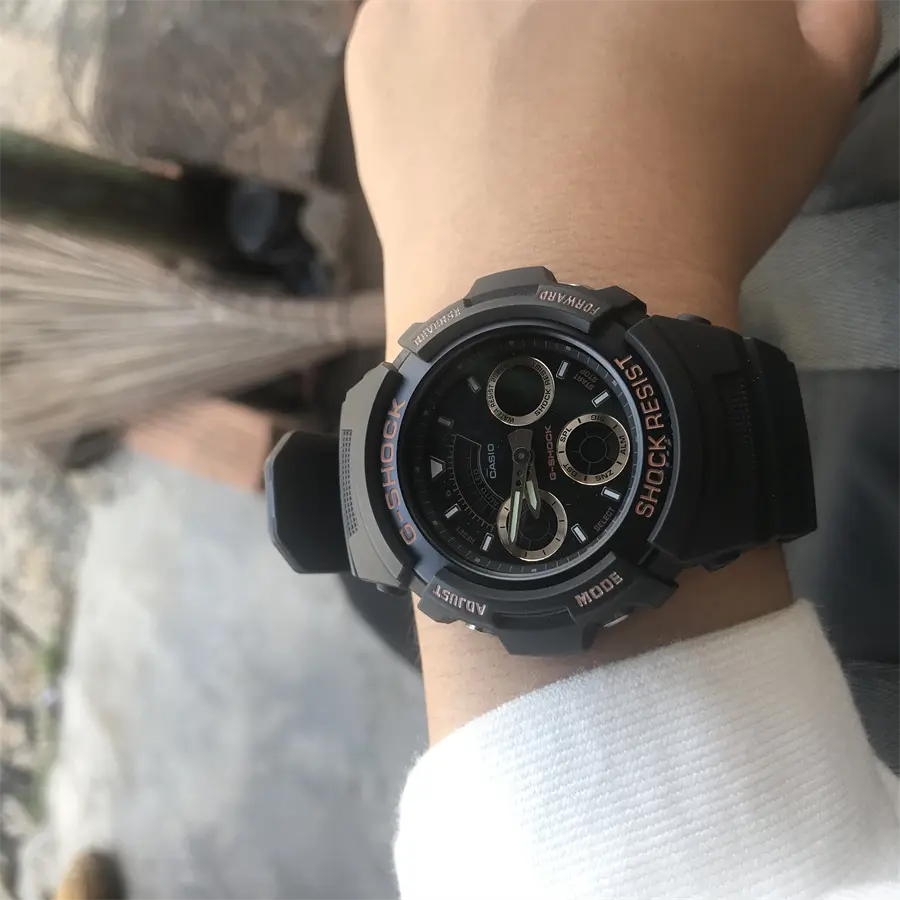 Khách hàng review Đồng hồ G-SHOCK 46.3 mm Nam AW-591GBX-1A4DR 2