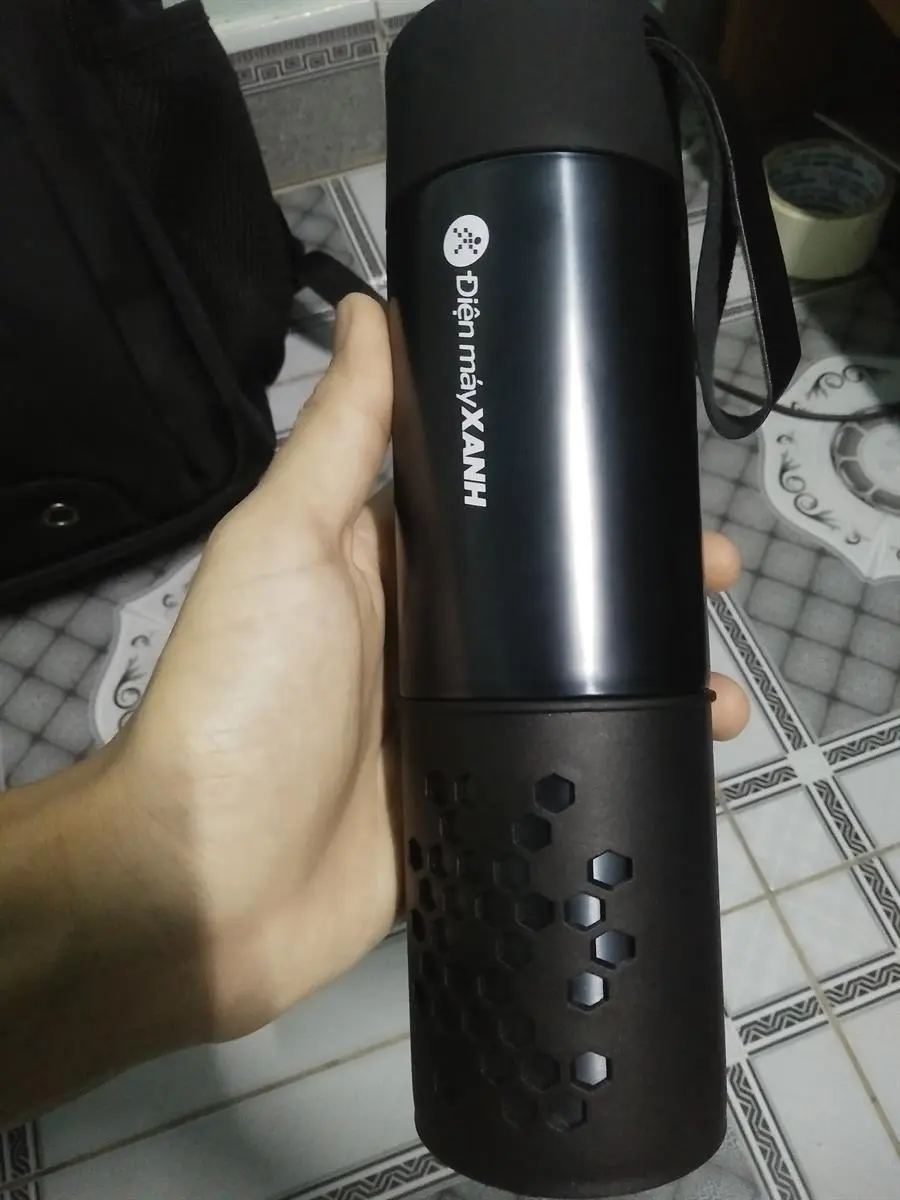 Khách hàng review Bình giữ nhiệt inox 450 ml DMX YNQESW19 4
