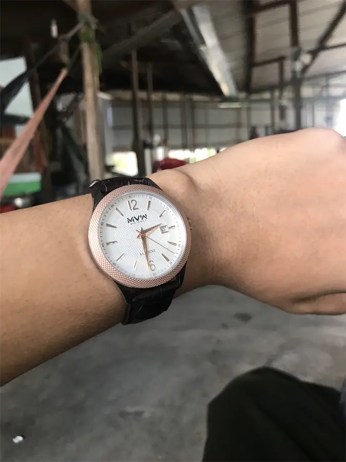 Khách hàng review Đồng hồ MVW 40 mm Nam ML006-01 1