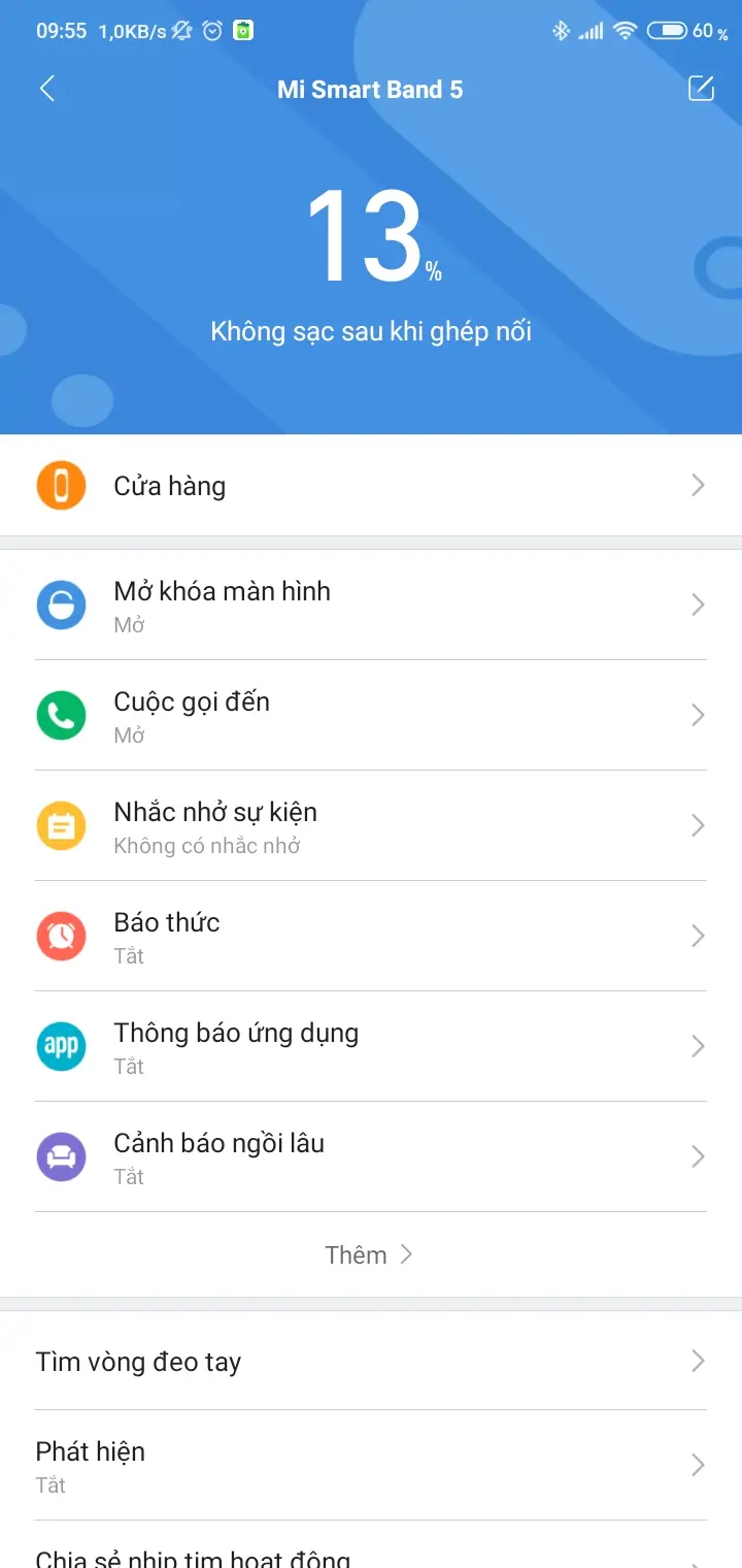 Khách hàng review Vòng đeo tay thông minh Mi Band 5 48