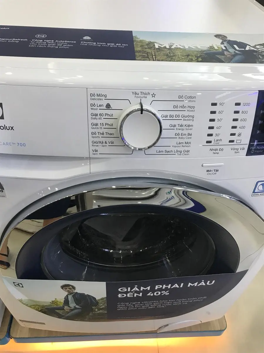 Khách hàng review Máy giặt Electrolux Inverter 9 kg EWF9024BDWB 5
