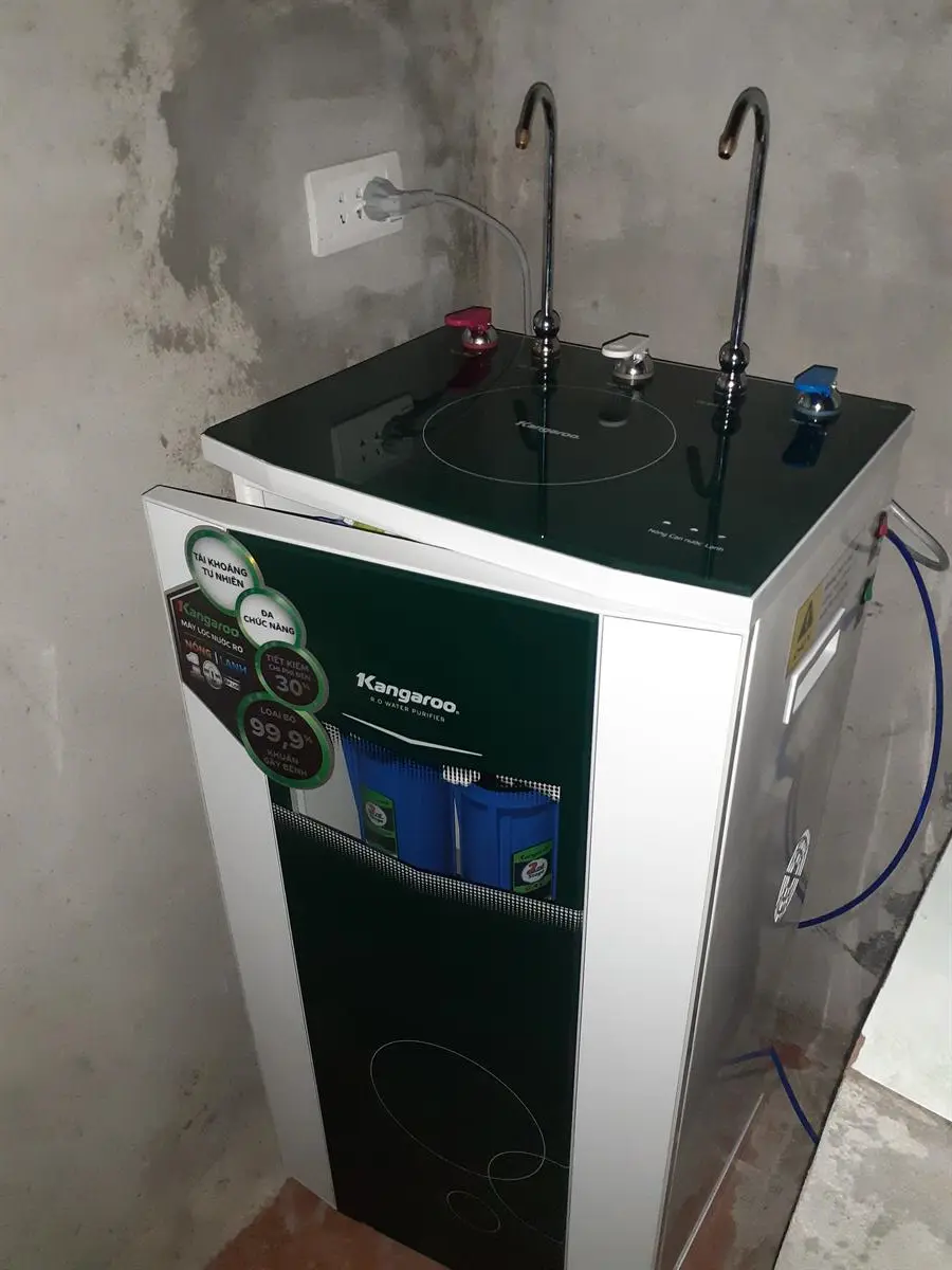 Khách hàng review Máy lọc nước RO nóng nguội lạnh Kangaroo KG10A3 10 lõi 52