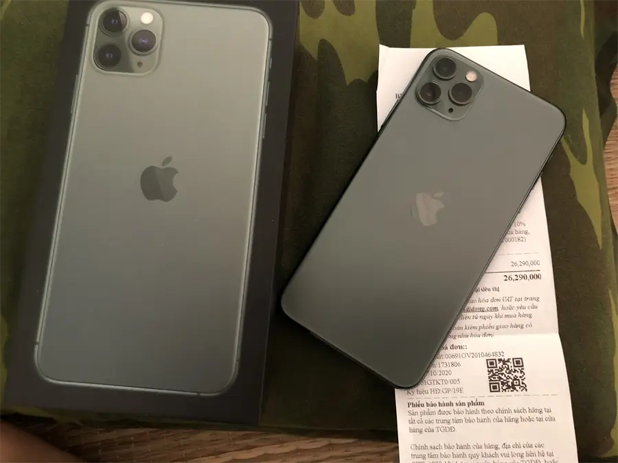 Khách hàng review Điện thoại iPhone 11 Pro Max 64GB 6