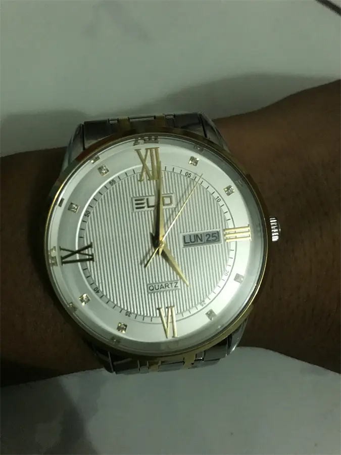 Khách hàng review Đồng hồ ELIO 42 mm Nam ES026-C1 7