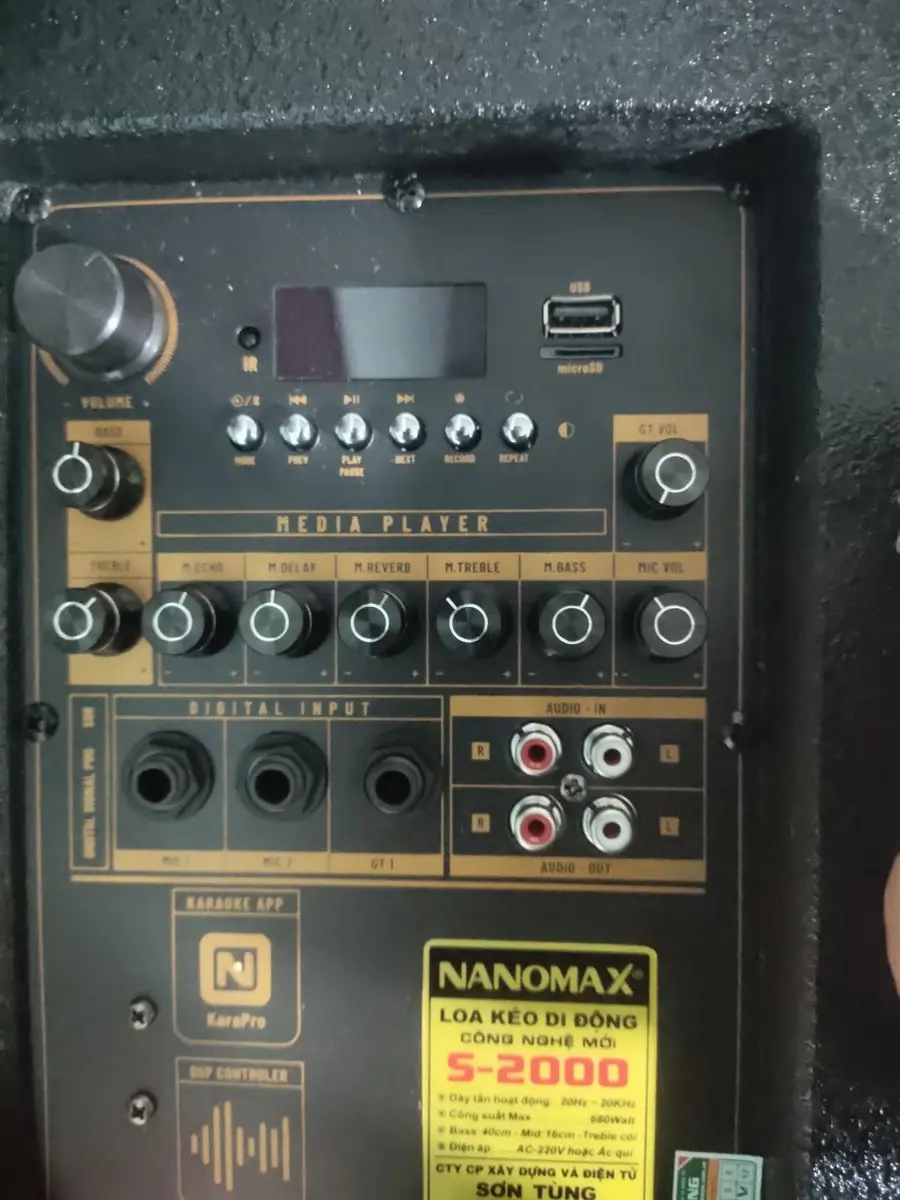 Khách hàng review Loa kéo karaoke Nanomax S-2000 680W 5