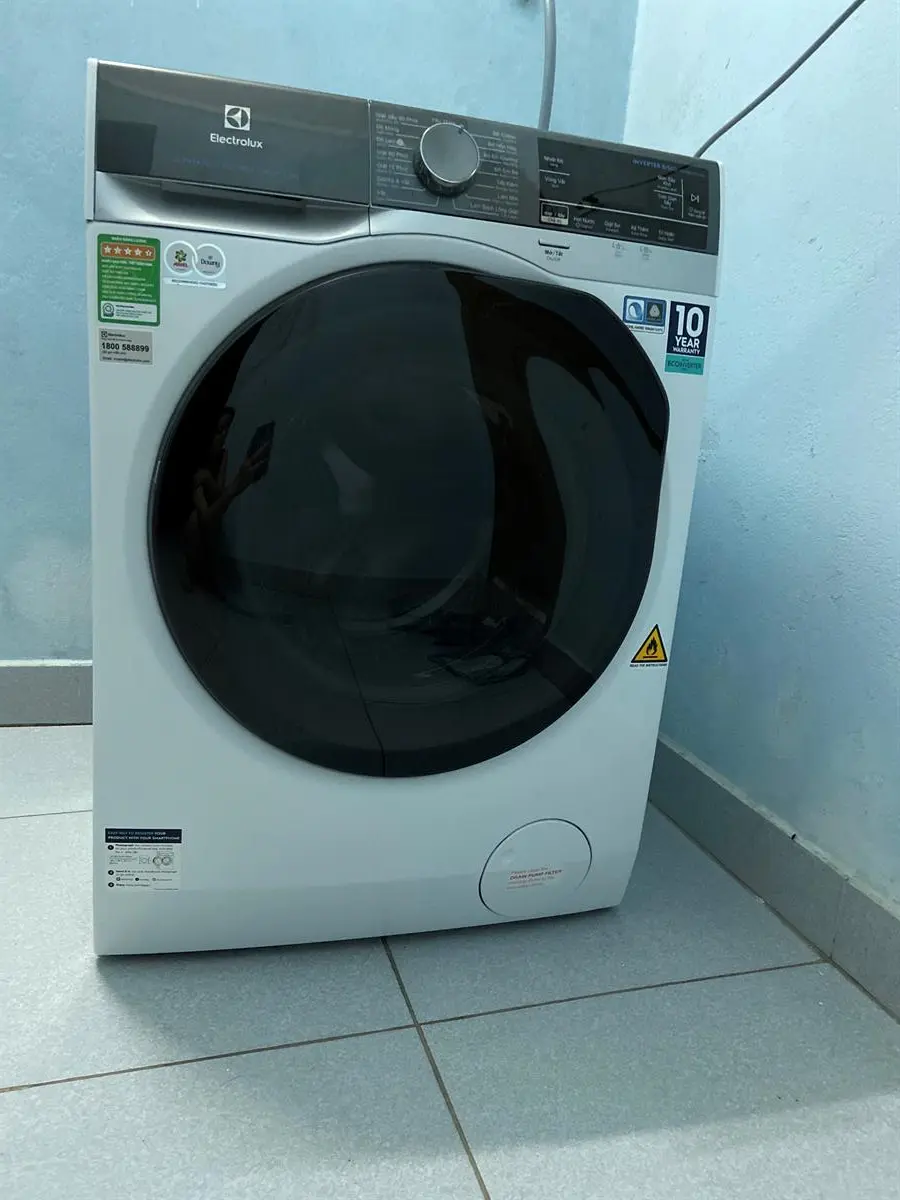 Khách hàng review Máy giặt sấy Electrolux Inverter giặt 8 kg - sấy 5 kg EWW8023AEWA 5