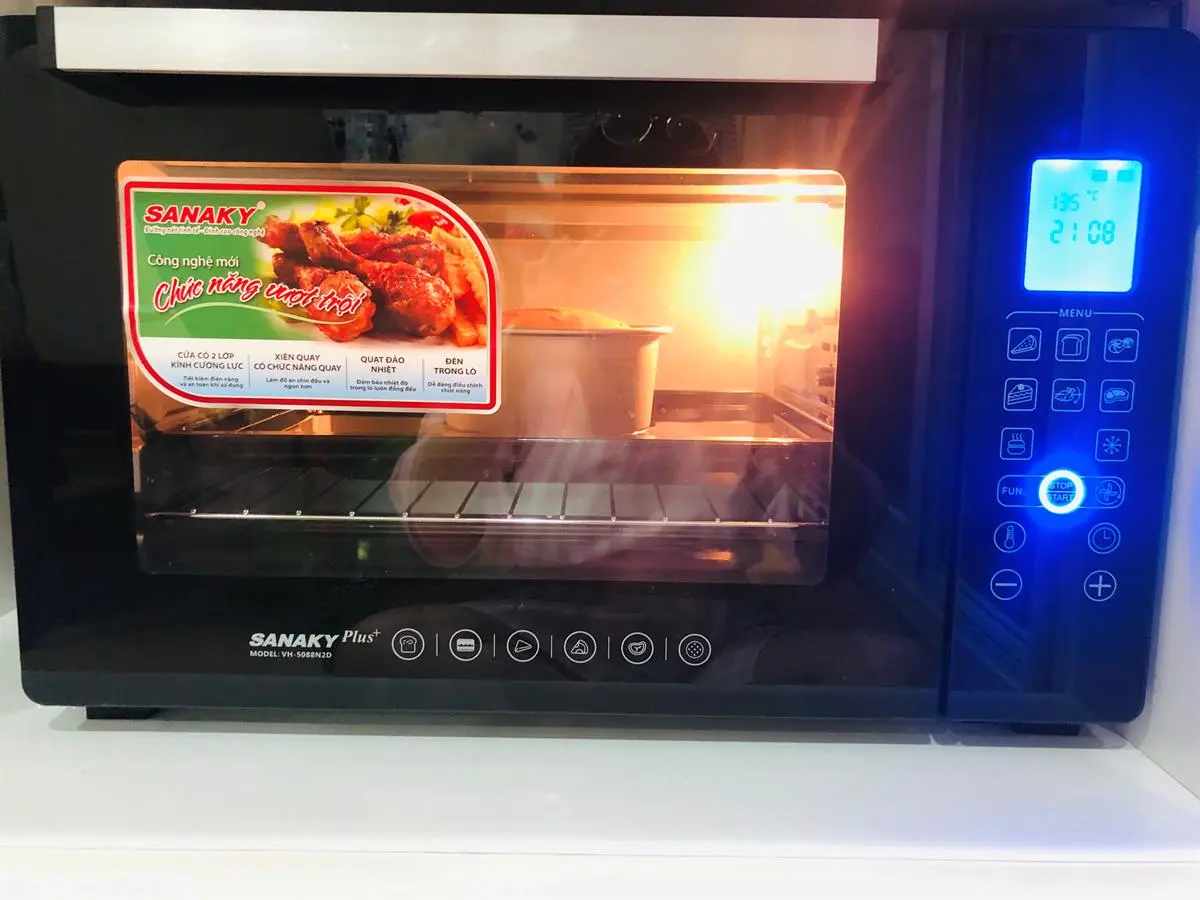 Khách hàng review Lò Nướng Sanaky VH 5088N2D 50 lít 3
