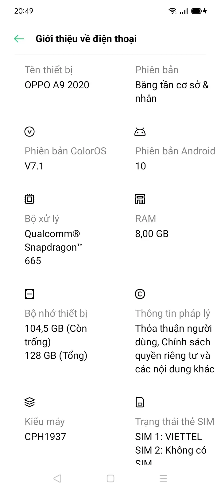 Khách hàng review Điện thoại OPPO A9 (2020) 1