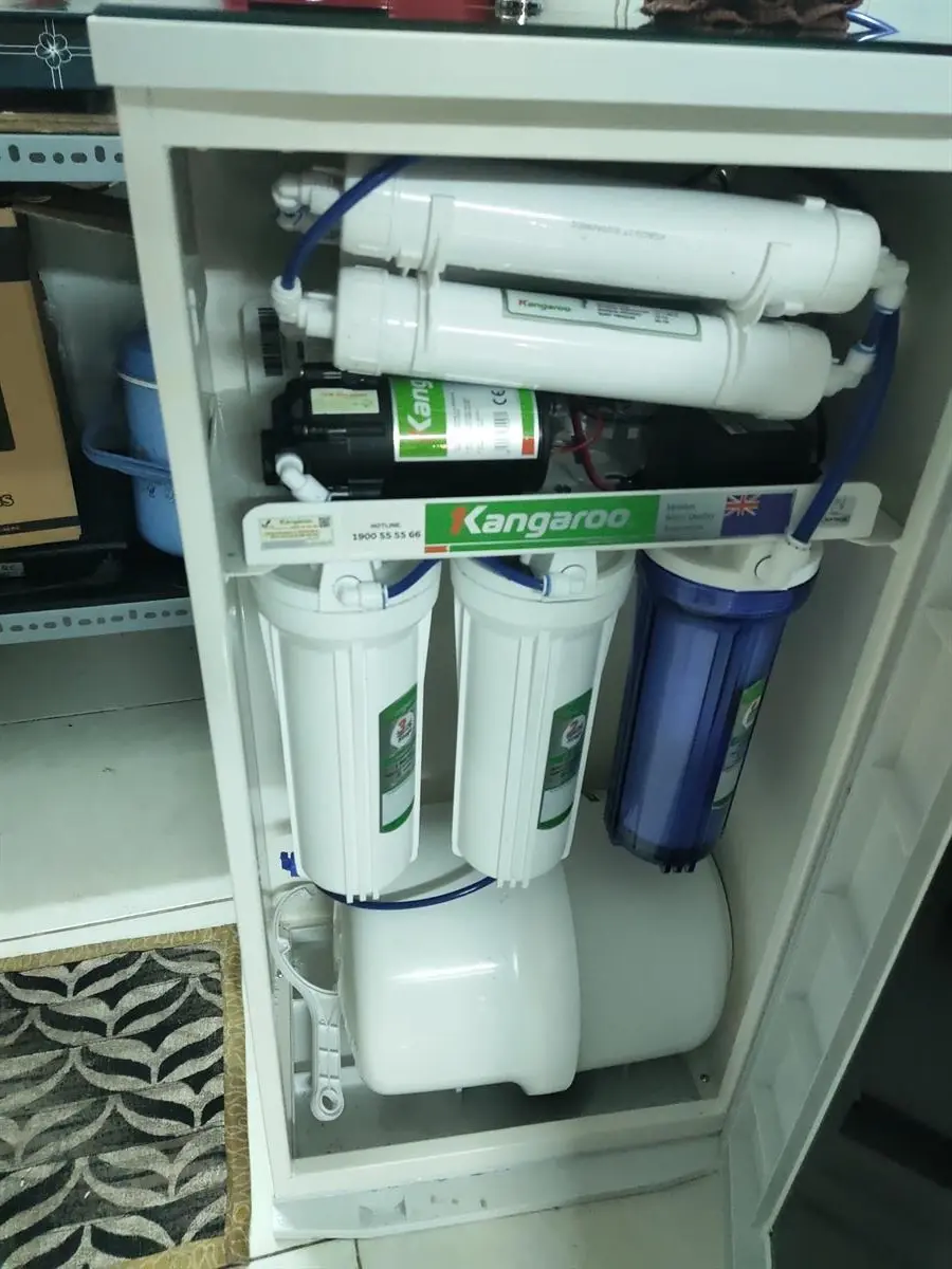 Khách hàng review Máy lọc nước RO Hydrogen Kangaroo VTU KG100HA 9 lõi 16