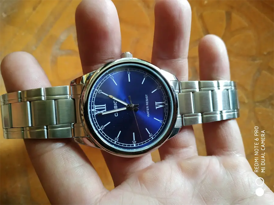 Khách hàng review Đồng hồ Nam Casio MTP-V005D-2B1UDF 1