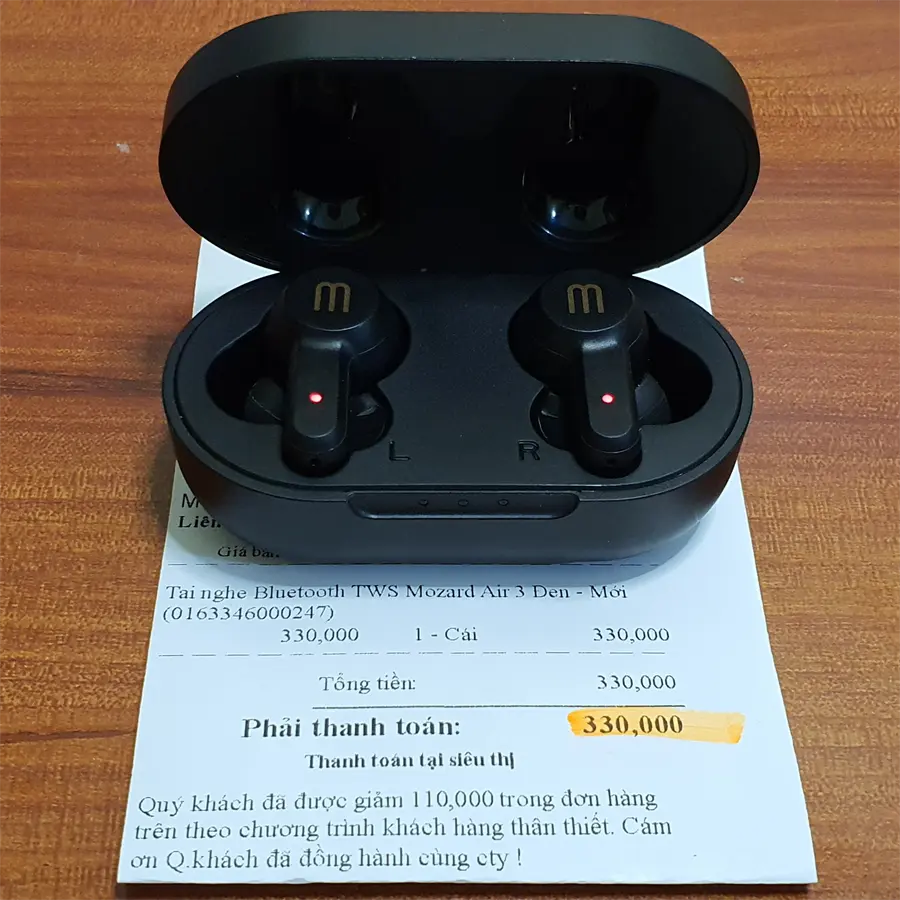 Khách hàng review Tai nghe Bluetooth True Wireless Mozard Air 3 25