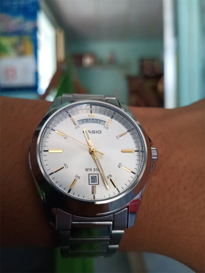 Khách hàng review Đồng hồ CASIO Timeless 40 mm Nam MTP-1370D-7A2VDF 5