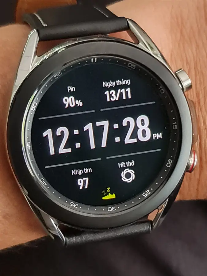 Khách hàng review Đồng hồ thông minh Samsung Galaxy Watch 3 LTE 41mm Đen 11