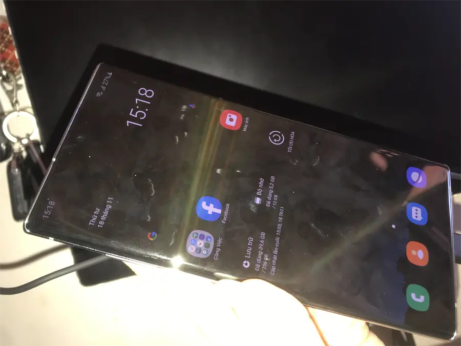 Khách hàng review Điện thoại Samsung Galaxy Note 10  24