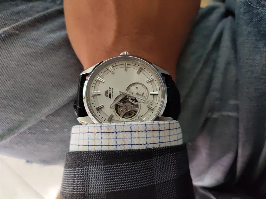 Khách hàng review Đồng hồ ORIENT 41 mm Nam RA-AR0004S10B 5