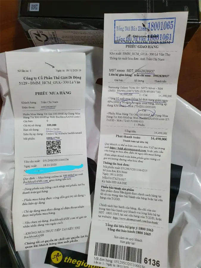 Khách hàng review Điện thoại Samsung Galaxy Note 10  21