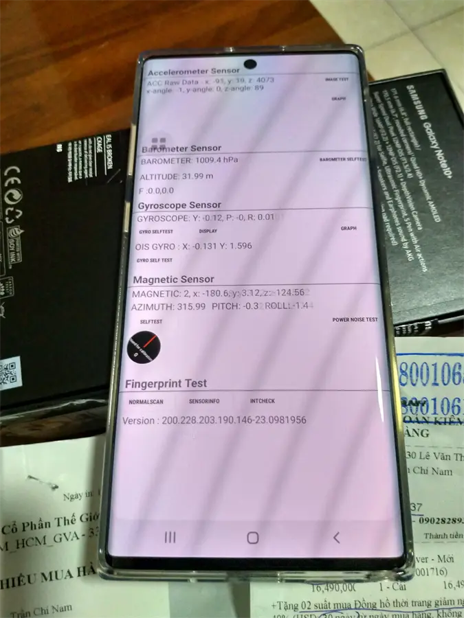 Khách hàng review Điện thoại Samsung Galaxy Note 10  22