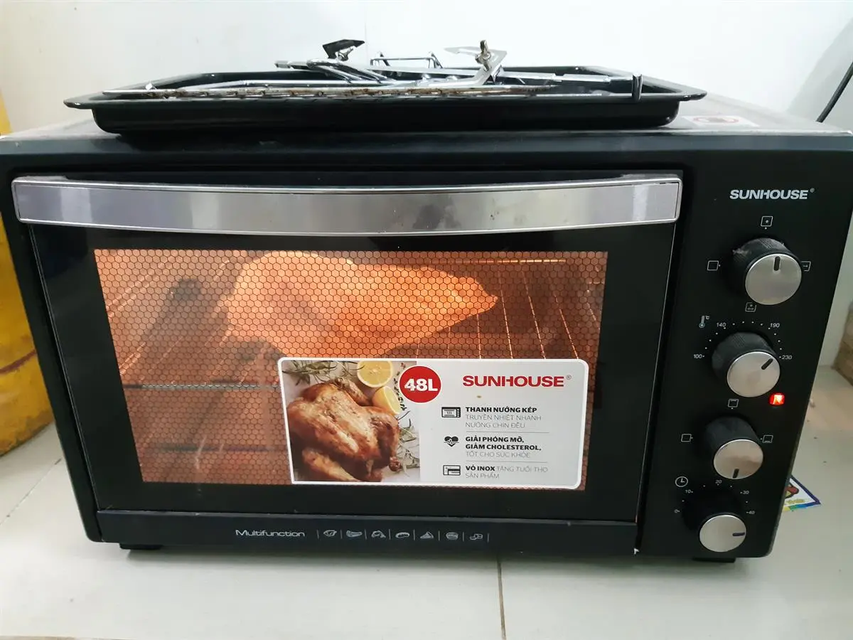 Khách hàng review Lò nướng điện Sunhouse SHD4248S 48 lít 1