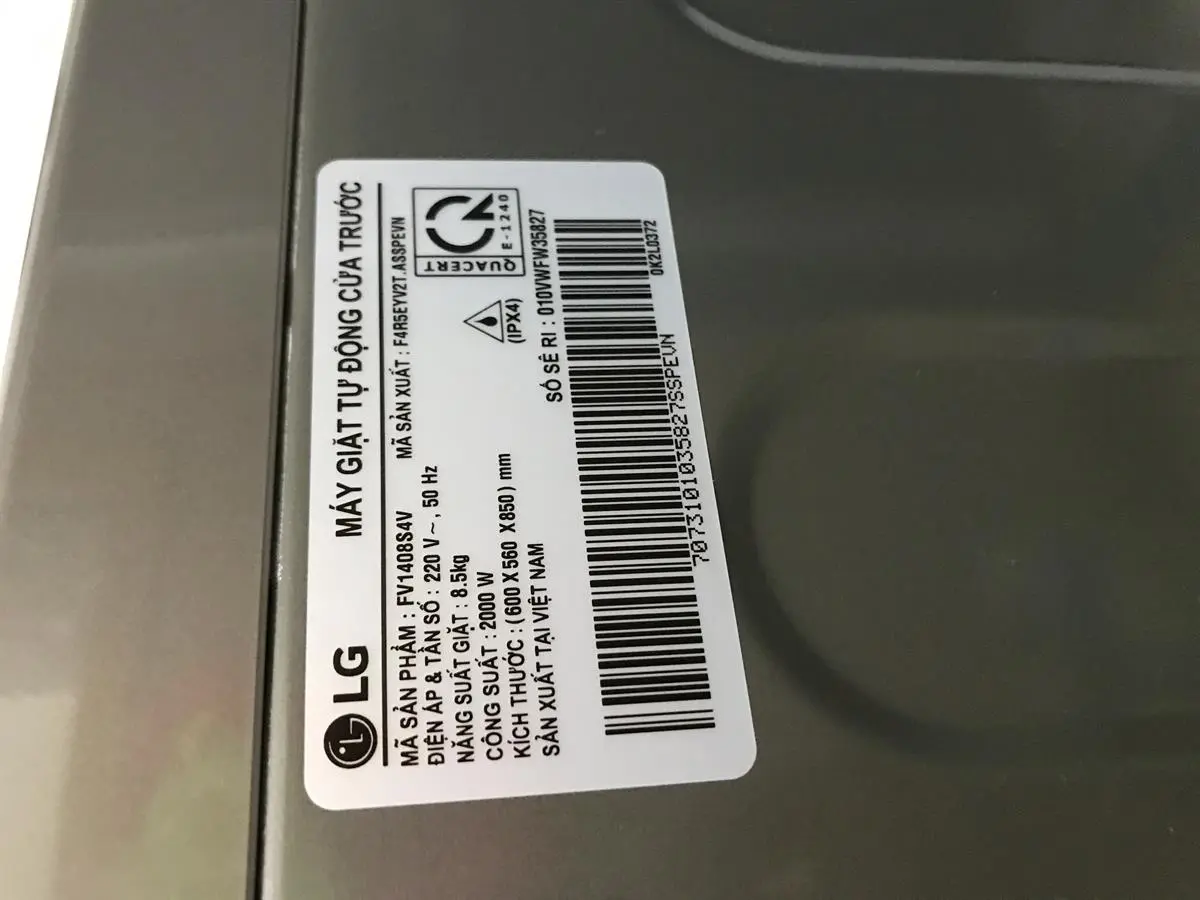 Khách hàng review Máy giặt LG AI DD Inverter 8.5 kg FV1408S4V 15