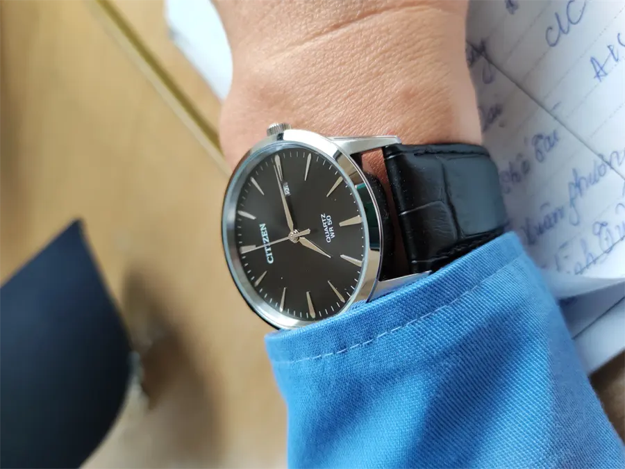 Khách hàng review Đồng hồ CITIZEN 39.1 mm Nam BI5000-10E 4