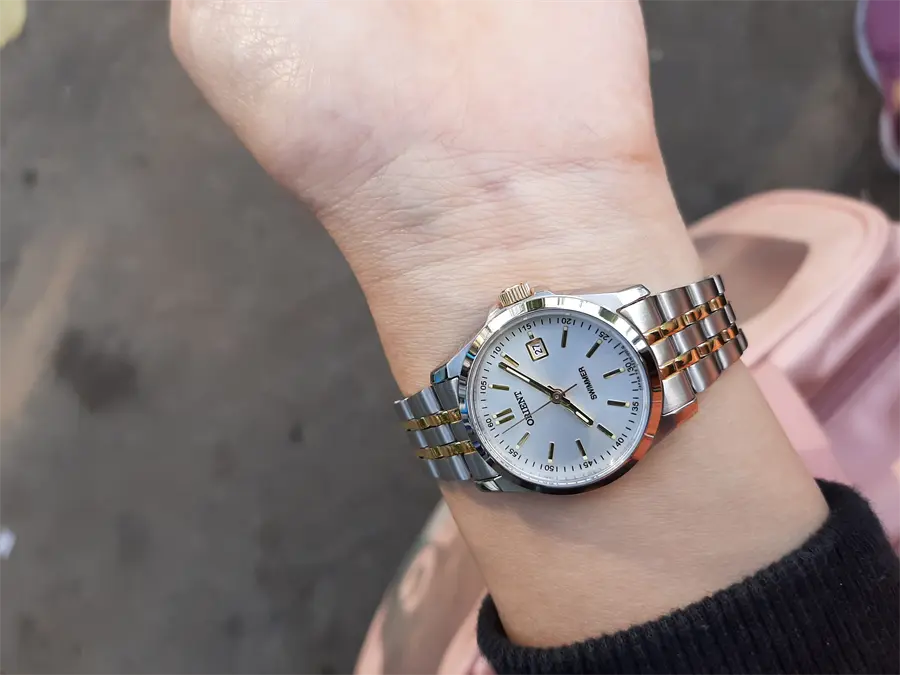 Khách hàng review Đồng hồ ORIENT 28 mm Nữ SSZ3W001W0 1