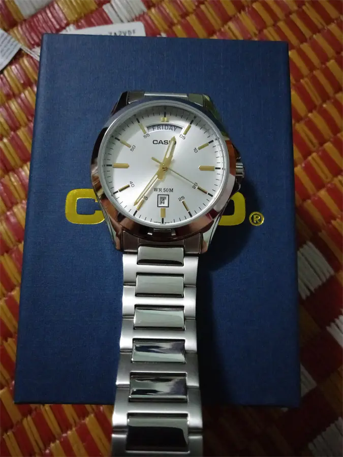 Khách hàng review Đồng hồ CASIO Timeless 40 mm Nam MTP-1370D-7A2VDF 4
