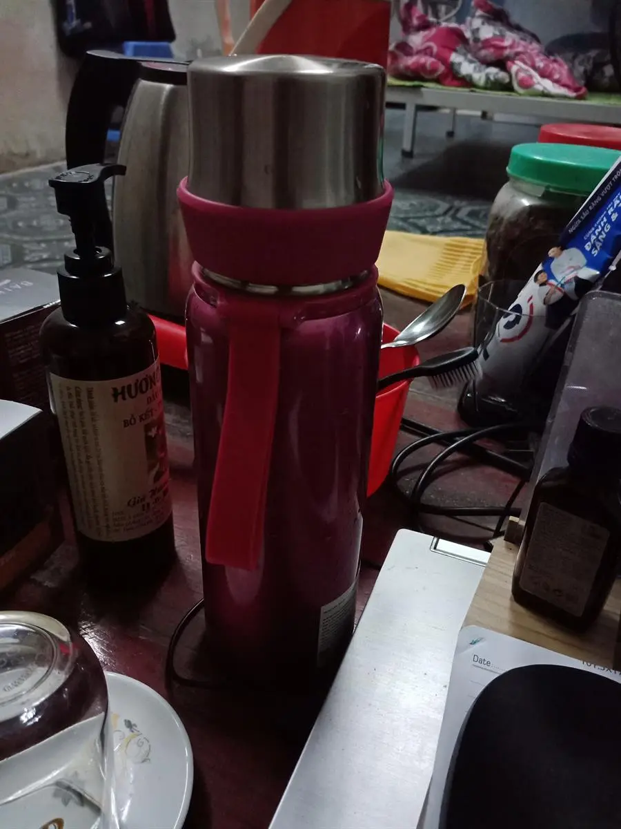 Khách hàng review Bình giữ nhiệt inox 520 ml DMX Z69 1