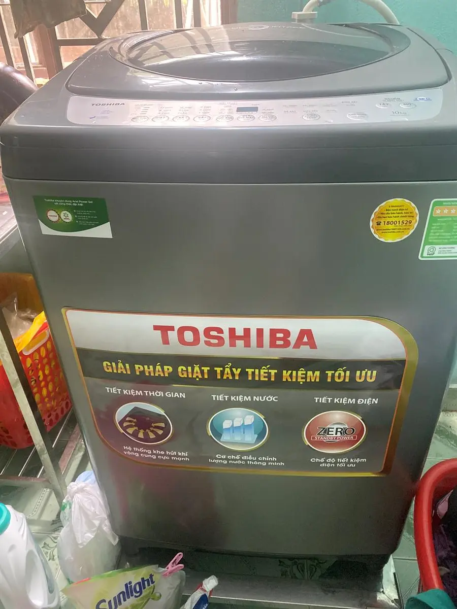 Khách hàng review Máy giặt Toshiba 10 Kg AW-H1100GV SM 11
