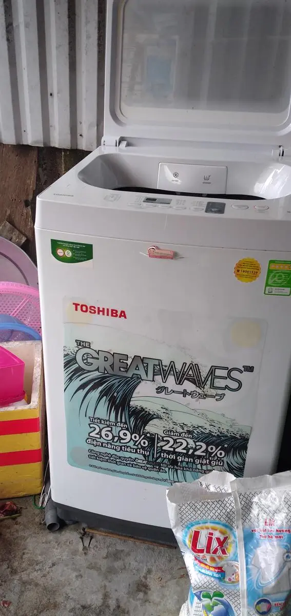 Khách hàng review Máy giặt Toshiba 9 kg AW-K1000FV(WW) 10
