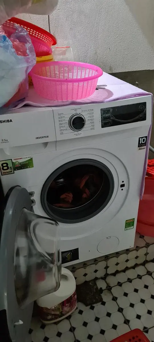 Khách hàng review Máy giặt Toshiba Inverter 8.5 Kg TW-BH95S2V WK 85