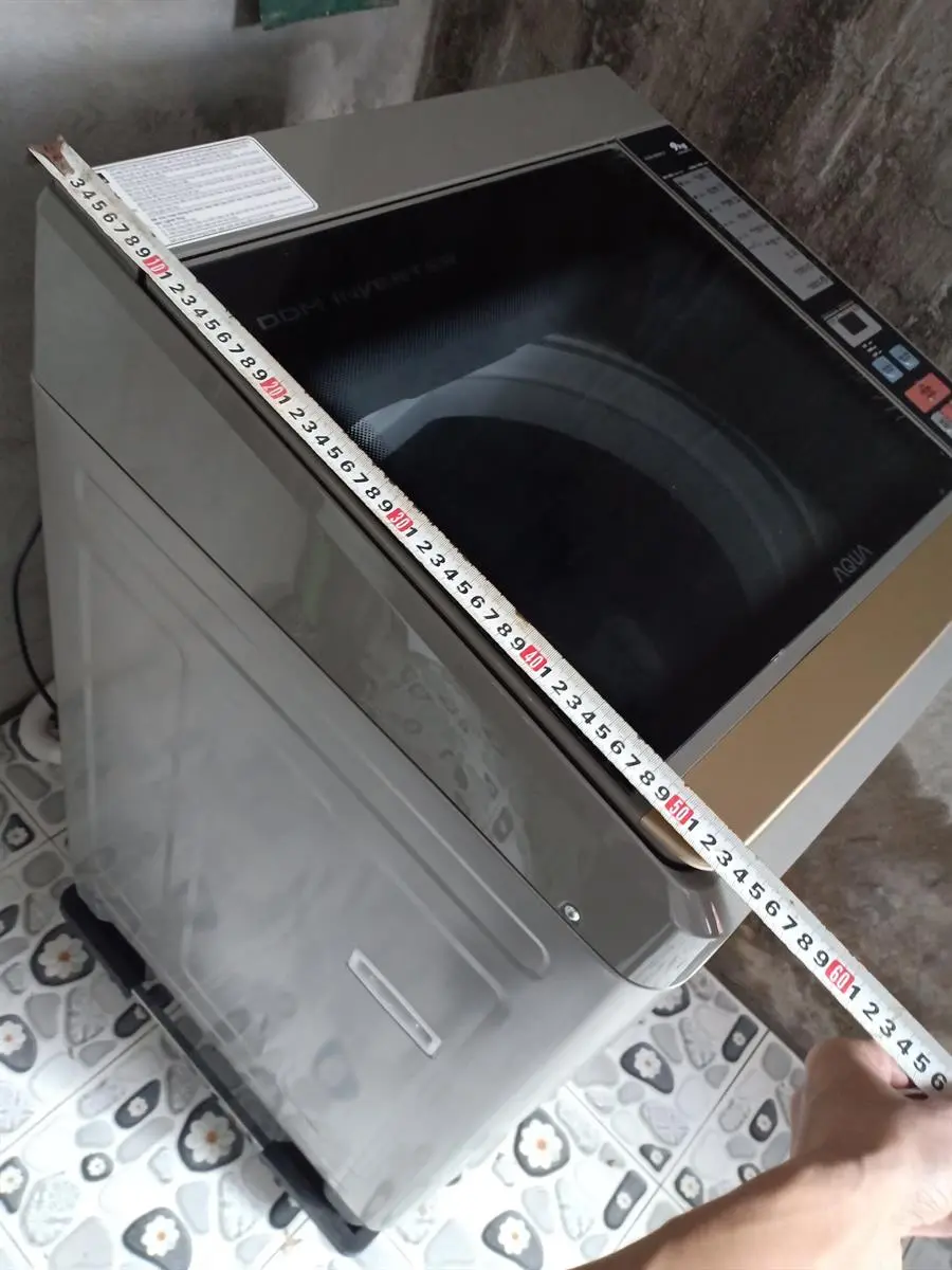 Khách hàng review Máy giặt Aqua Inverter 9 Kg AQW-DK90CT S 2