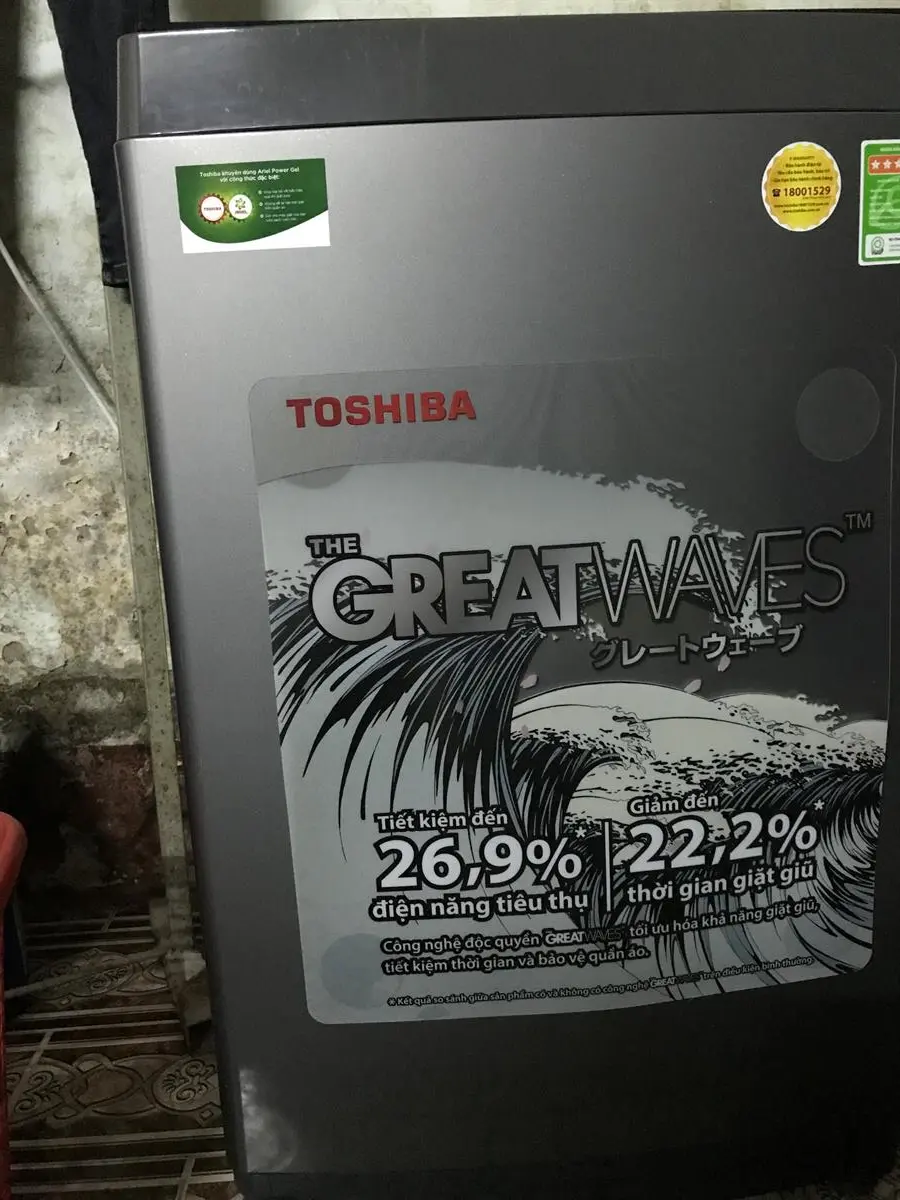 Khách hàng review Máy giặt Toshiba 9 kg AW-K1005FV(SG) 18